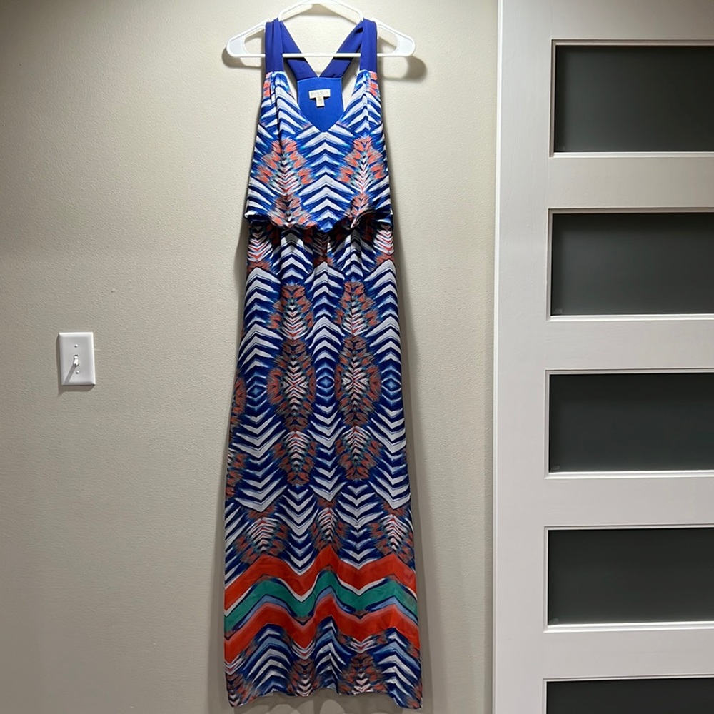 Racer back maxi dress